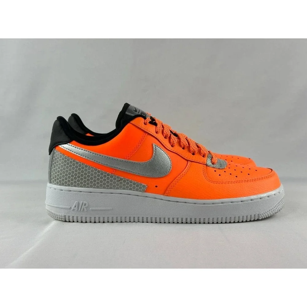 3M x Nike Air Force 1 '07 SE 'Total Orange' CT2299-800 Men's Size 9